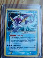Vaporeon Gold Star kaart, Hobby en Vrije tijd, Ophalen of Verzenden, Zo goed als nieuw, Losse kaart