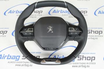 Stuur + airbag leder Peugeot 5008 (2016-heden) beschikbaar voor biedingen