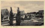 JL1000 Beverwijk Moensplein Muziektent ca 1930, Verzenden, 1920 tot 1940, Ongelopen, Noord-Holland