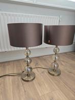 Set Design Tafellampen – Laura Ashley & Stout – Glas & Goud, Huis en Inrichting, Ophalen, Gebruikt, Glas
