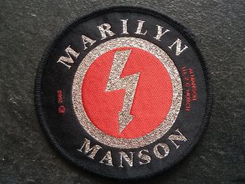 Marilyn Manson antichrist superstar official 2002 patch 45