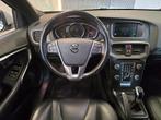 Volvo V40 2.0 T4 Inscription|GARANTIE|NAP|NAVI|STOELVERW|LED, Auto's, Voorwielaandrijving, Gebruikt, Euro 6, Blauw