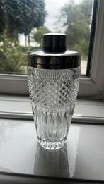 Vintage cocktail shaker verzilverde deksel. Jaren 60, Antiek en Kunst, Antiek | Glas en Kristal, Ophalen of Verzenden