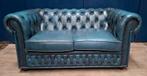 Chesterfield Centurion 2-zits blauw, Huis en Inrichting, Banken | Bankstellen, Ophalen, Gebruikt, 150 tot 200 cm, Chesterfield