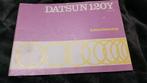Nissan DATSUN 120 Y INSTRUCTIEBOEKJE Nederlandstalig, Ophalen of Verzenden