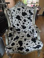 Mooie stoel met koeien print, Huis en Inrichting, Fauteuils, Ophalen, Gebruikt