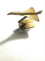 Russisch / Brons Concorde Vliegtuig Model, Ophalen of Verzenden, Brons