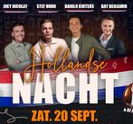 4x Entree Hollandse Nacht te Ruis Alkmaar 20-09-2025, Drie personen of meer, September, Levenslied