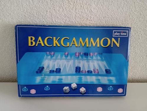Het spel : BACKGAMMON, Hobby en Vrije tijd, Gezelschapsspellen | Overige, Gebruikt, Ophalen of Verzenden