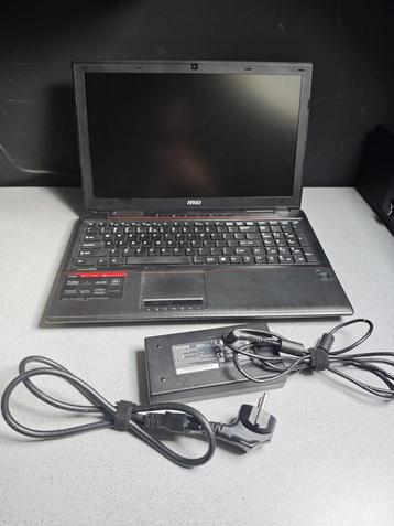 MSI GP60 2QF Leopard Pro laptop - defect scherm beschikbaar voor biedingen