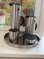 Stelton dienblad, met koffie en thee stel, Ophalen, Zo goed als nieuw, Overige stijlen, Overige typen