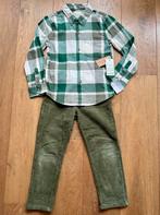 Stitch & Stone Jongens set ribbroek en overhemd - Maat 122, Kinderen en Baby's, Kinderkleding | Maat 122, Ophalen of Verzenden