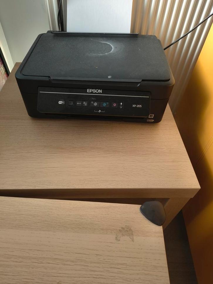 EPSON XP-205 Printer met Scanner - All-in-One Inkjet, Computers en Software, Printers, Gebruikt, All-in-one, Inkjetprinter, Kleur printen