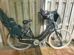 BSP moederfiets met twee kinderzitjes, Fietsen en Brommers, Fietsen | Dames | Moederfietsen, 2 zitjes, 53 tot 56 cm, Zo goed als nieuw