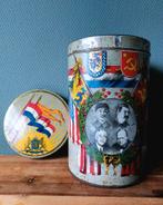 Bevrijdingsblik / Bewaarblik Tweede Wereldoorlog mooie staat, Verzamelen, Ophalen of Verzenden, Zo goed als nieuw, Overige, Overige merken