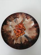 Retro Ruscha 'mushroom' wandbord, vintage jaren 60, Antiek en Kunst, Antiek | Keramiek en Aardewerk, Ophalen of Verzenden