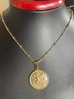 Prachtige ketting en sterrenbeeld hanger;sagittarius,18k rvs, Verzenden, Nieuw