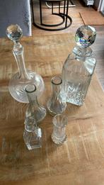 Set prachtige antieke karaffen, Antiek en Kunst, Antiek | Glas en Kristal, Ophalen of Verzenden