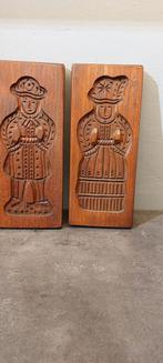 Speculaasplanken 2×/man en vrouw, Antiek en Kunst, Ophalen of Verzenden