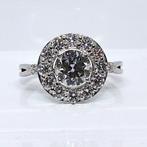 15 Lab Grown 2.11 Carat Diamanten ring, Certificaat, 17.5 mm, Verzenden, Geen, Nieuw, 17 tot 18