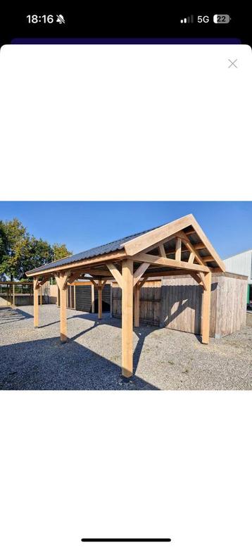 Veranda/schuur met Klassieke zadeldak overkapping880x410x340 beschikbaar voor biedingen