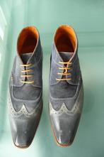 Van Lier half hoge schoenen. Suede/leer. Maat 9 (43), Overige kleuren, Van Lier, Ophalen of Verzenden, Zo goed als nieuw