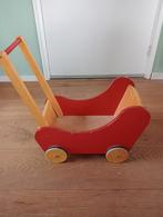 Schattige houten poppenwagen, Gebruikt, Ophalen