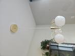 Nordlux hanglamp franca messing karwei, Huis en Inrichting, Lampen | Hanglampen, Ophalen, Zo goed als nieuw, Glas, Minder dan 50 cm