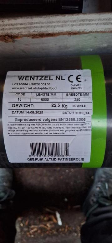 Lood beschikbaar voor biedingen