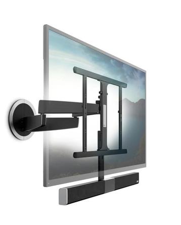 Draaibare TV-beugel met geïntegreerde soundbar beschikbaar voor biedingen