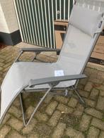 Lafuma R Clip Grijs relaxstoel - Nieuw in Doos!, Tuin en Terras, Ophalen of Verzenden, Nieuw, Metaal, Inklapbaar