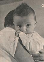 Retro reclame 1957 Gevaert Agfa fotofilm baby in winter, Ophalen of Verzenden, Overige typen