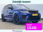 Land Rover Range Rover Sport 5.0 V8 576pk SC SVR Carbon-edit, Auto's, Land Rover, Automaat, Blauw, 3000 kg, Leder