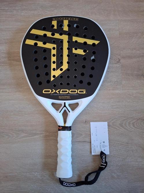 Oxdog Ultimate Match HES-Carbon, Sport en Fitness, Padel, Gebruikt, Padelracket, Ophalen of Verzenden