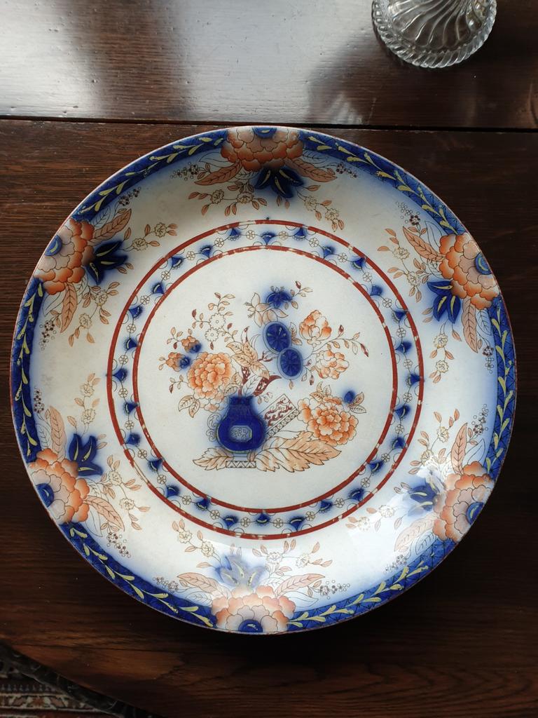 Wandbord Petrus Regout Persian 1880, Antiek en Kunst, Ophalen