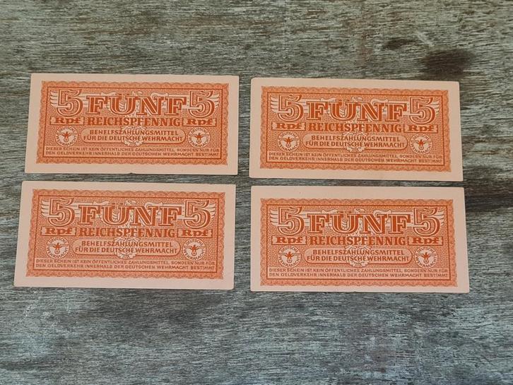 Set Duitse bankbiljetten Tweede Wereldoorlog (#3), Verzamelen, Militaria | Tweede Wereldoorlog, Duitsland, Ophalen of Verzenden