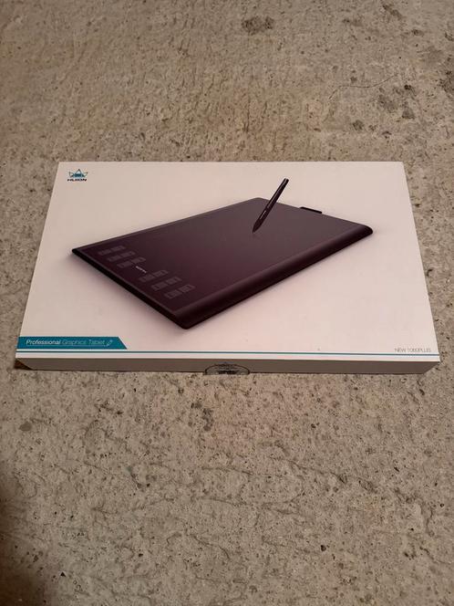Huion New 1060 Plus tekentablet – ongebruikt & compleet, Computers en Software, Tekentablets, Zo goed als nieuw, Ophalen of Verzenden