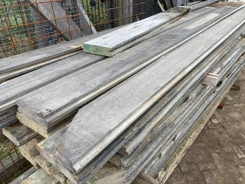damwand balken hardhouten balken  beschikbaar voor biedingen