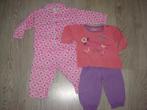 pyjama's: flanel met bloemen en Name it 74, Nacht- of Onderkleding, Gebruikt, Meisje, Ophalen of Verzenden