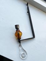 Vintage Wand Kandelaar,  Erik Höglund, Cast Iron, Ophalen of Verzenden