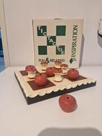 Tic Tac Toe Appelspel, Hobby en Vrije tijd, Gezelschapsspellen | Bordspellen, Gebruikt, Een of twee spelers, Ophalen of Verzenden