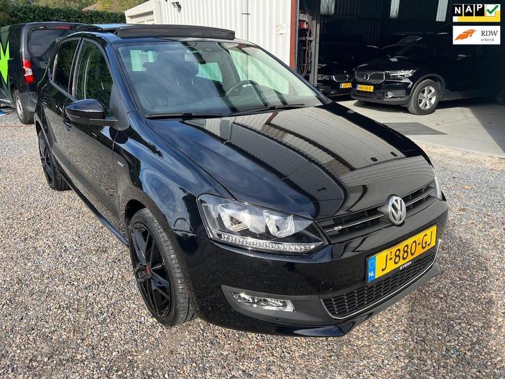 Volkswagen Polo 1.2 TSI Highline NAVI.LED.LEER.PANORAMADAK.N, Auto's, Volkswagen, Bedrijf, Te koop, Polo, ABS, Airbags, Airconditioning