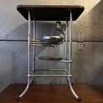 TOTALE LEEGVERKOOP Antiek jaren 20 30 Demeyere rooktafel, Antiek en Kunst, Ophalen of Verzenden