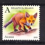 vos jong pup Belarus 2020 postfris, Verzenden, Postfris, Dier of Natuur