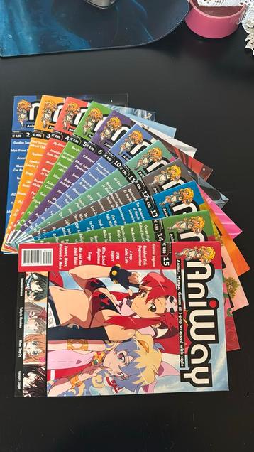 Aniway tijdschriften met posters voor 1,50 per stuk beschikbaar voor biedingen