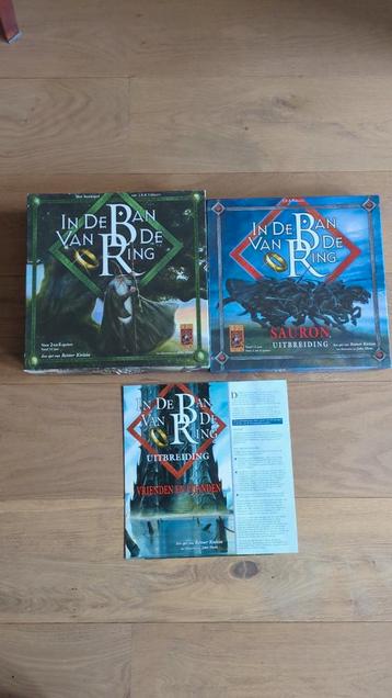 In de Ban van de Ring bordspel + 2 uitbreidingen 999 games beschikbaar voor biedingen
