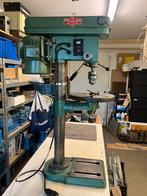 Zware degelijke tafel kolomboor 220v. MK2, 16mm, Doe-het-zelf en Verbouw, Gereedschap | Boormachines, Ophalen, Gebruikt, Variabele snelheid