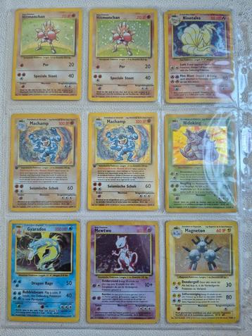 Base set Pokemonkaarten beschikbaar voor biedingen