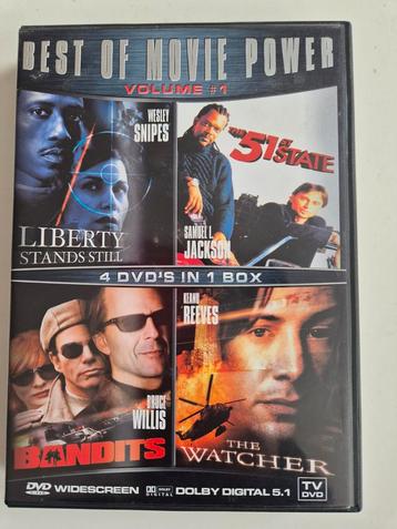 Best of Movie Power Vol. 1 - 4 DVD Boxset beschikbaar voor biedingen