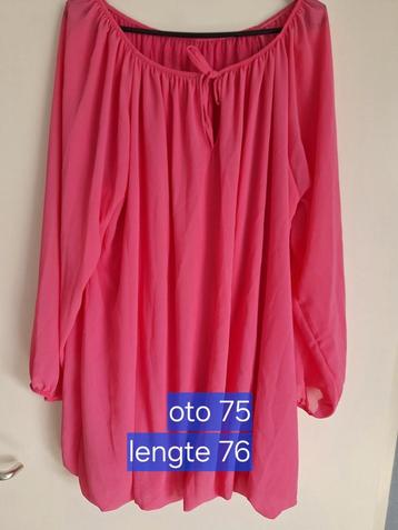 Mooi roze ballontop maat 46/52 beschikbaar voor biedingen